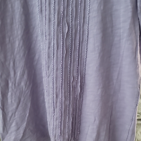 Talbots Light Purple Short Sleeve Tee - Picture 4 of 8